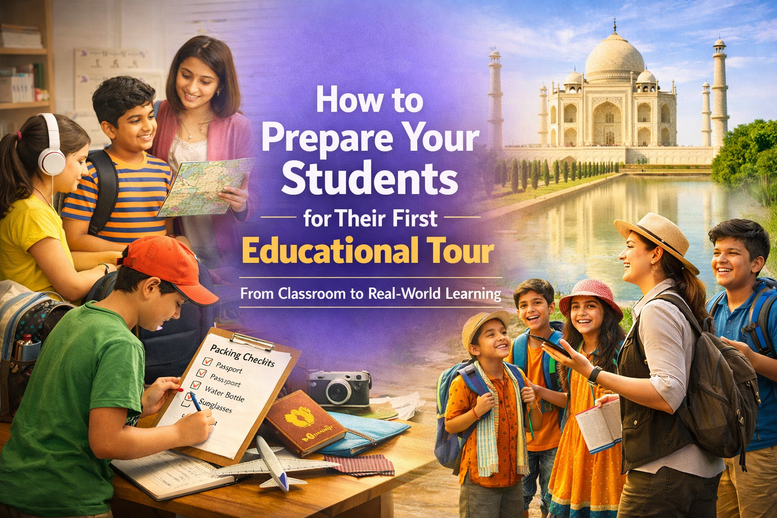 Preparing for school trip